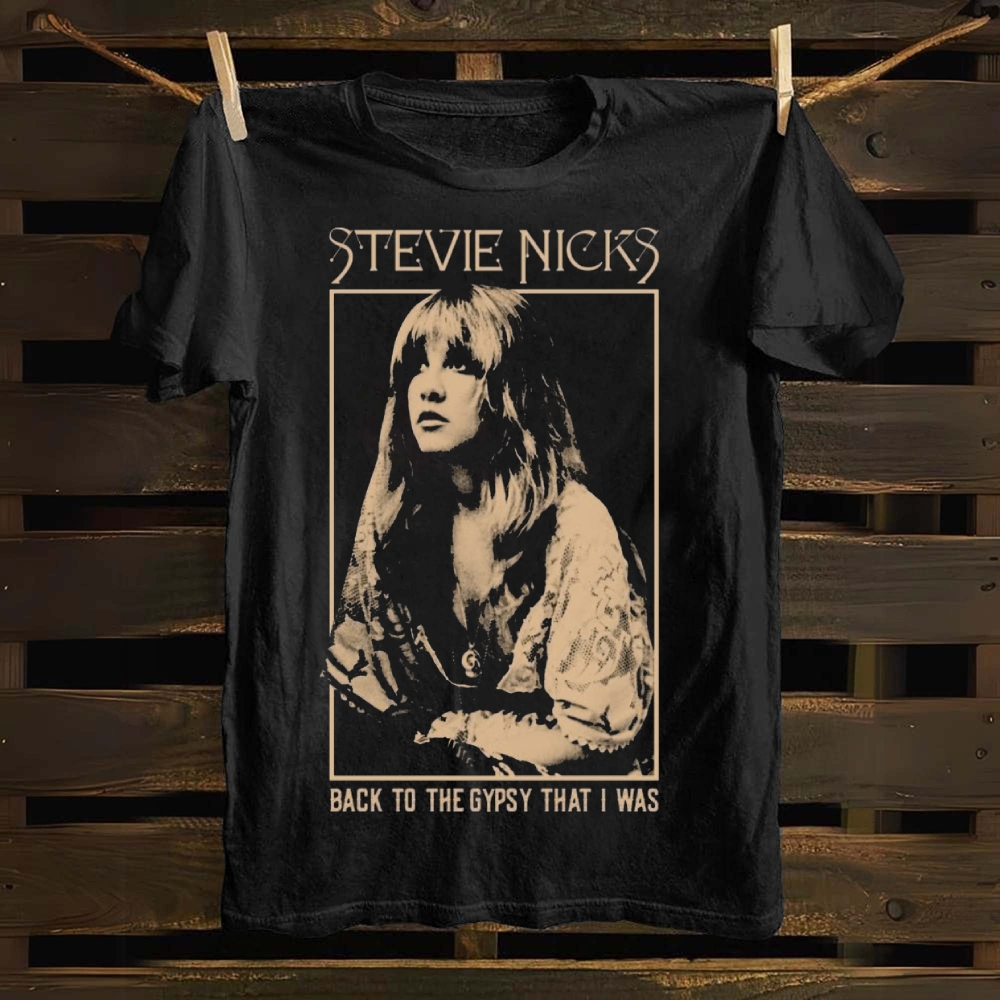 Stevie Nicks Singer Vintage Cotton T-shirt