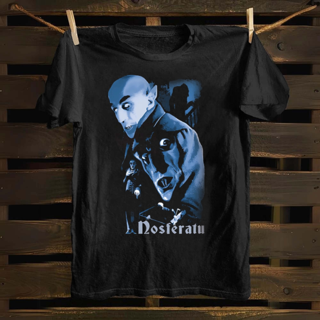 Nosferatu 1922 Horror Movie  Cotton T-shirt