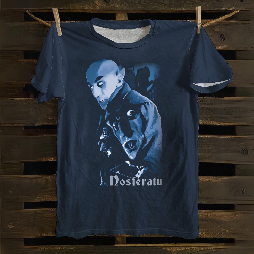 Nosferatu 1922 Horror Movie  Cotton T-shirt