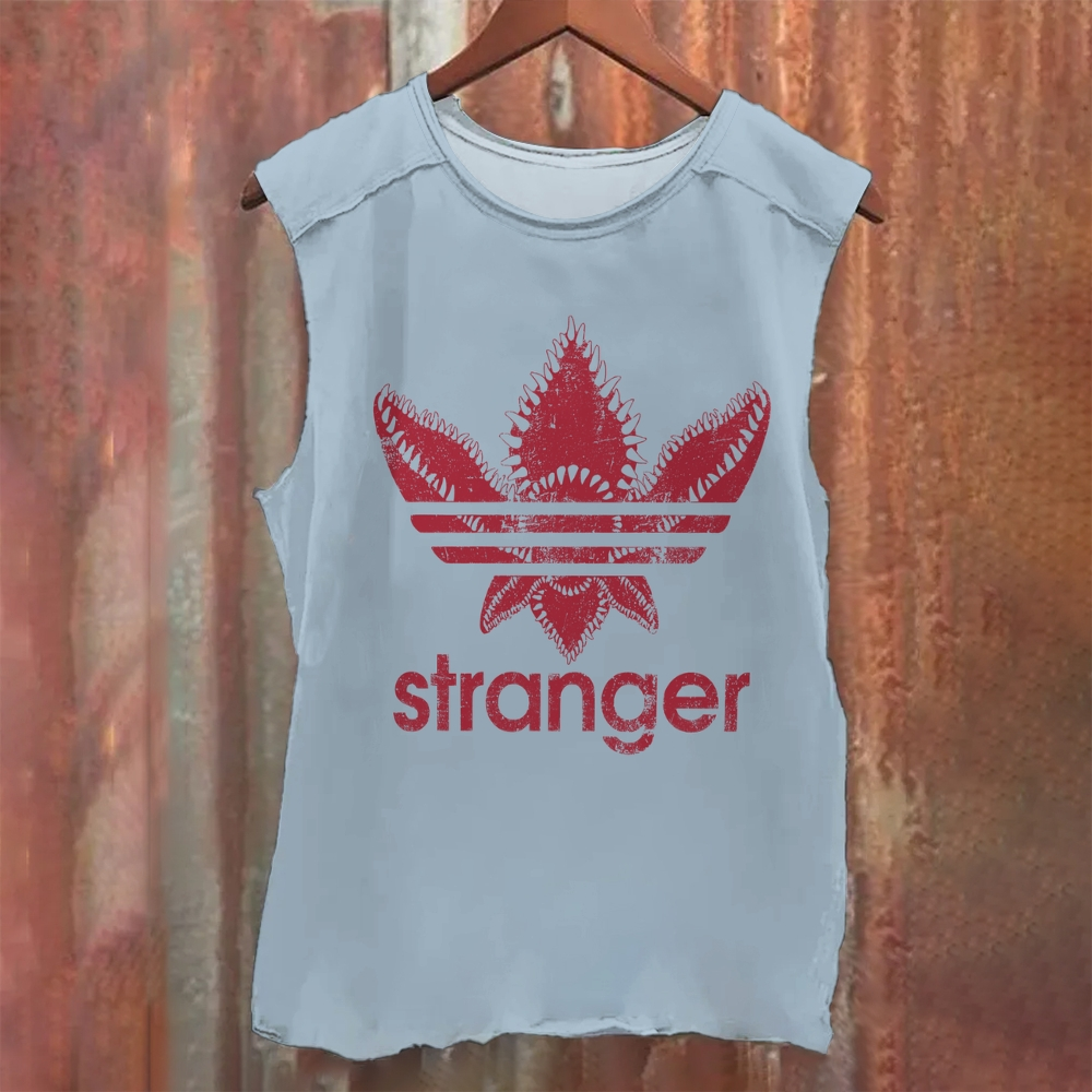 Stranger Things Demogorgon Adidas Unisex Casual Printed Tank Top