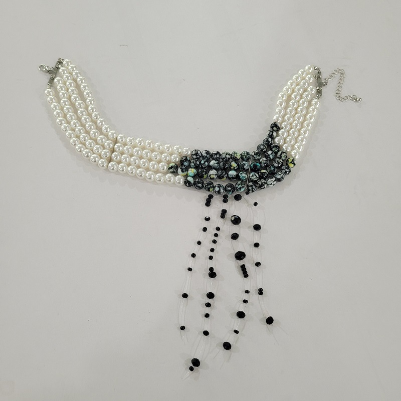 Style Pearl Creative Halloween Blood Drop Necklaces