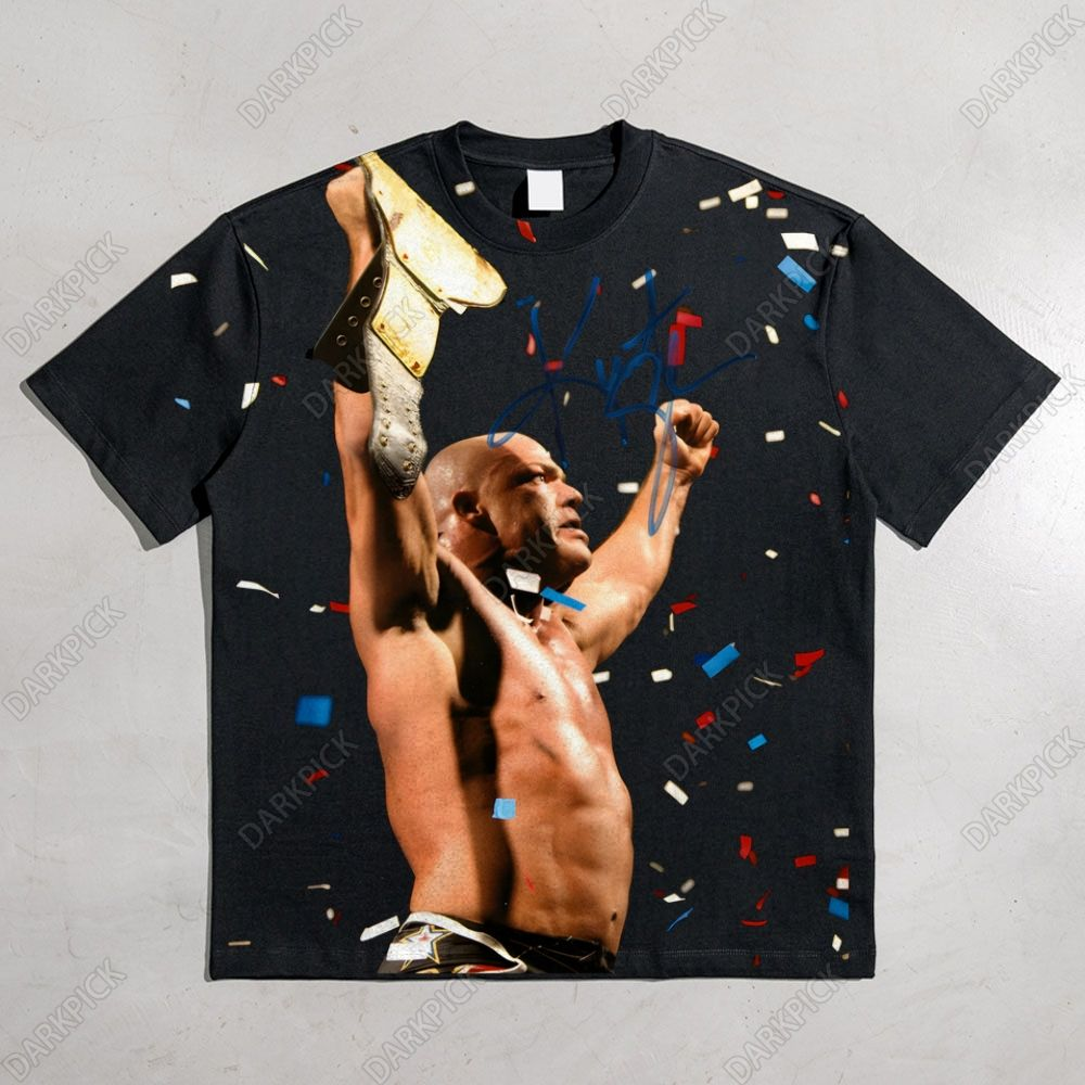 Wrestling Kurt Angle Smackdown t shirt