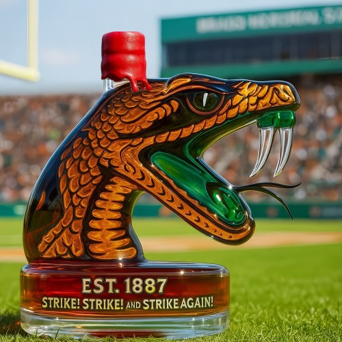 Liquid-free viper whiskey Bottle（Liquid-free