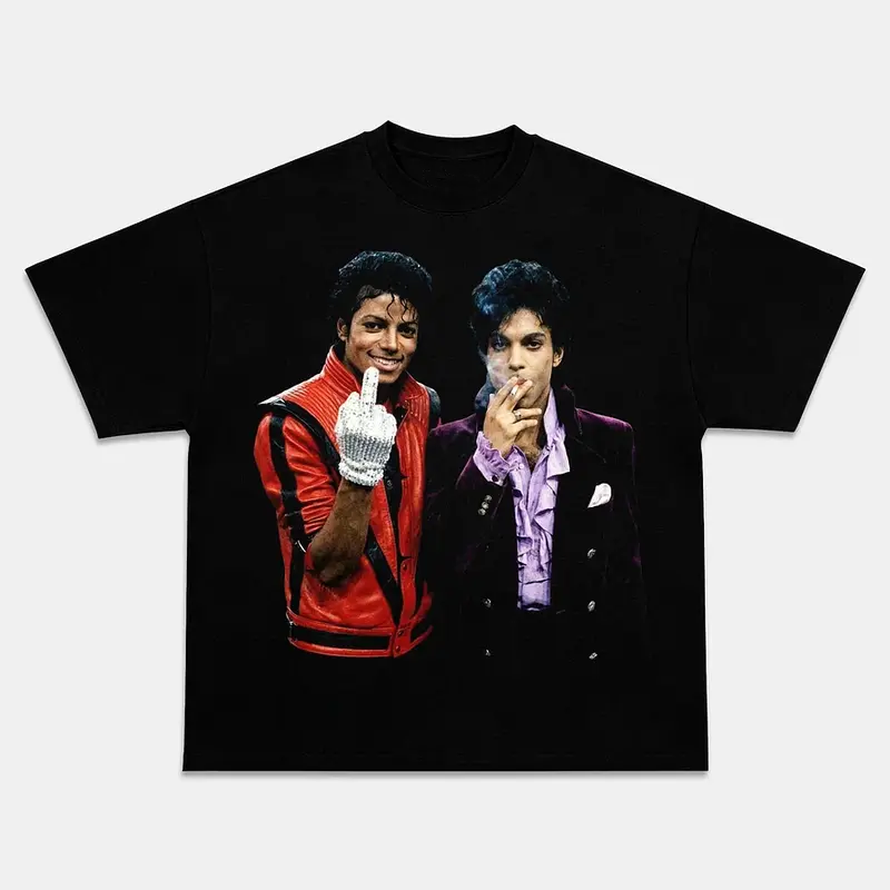 Michael jackson prince print pure cotton t-shirt