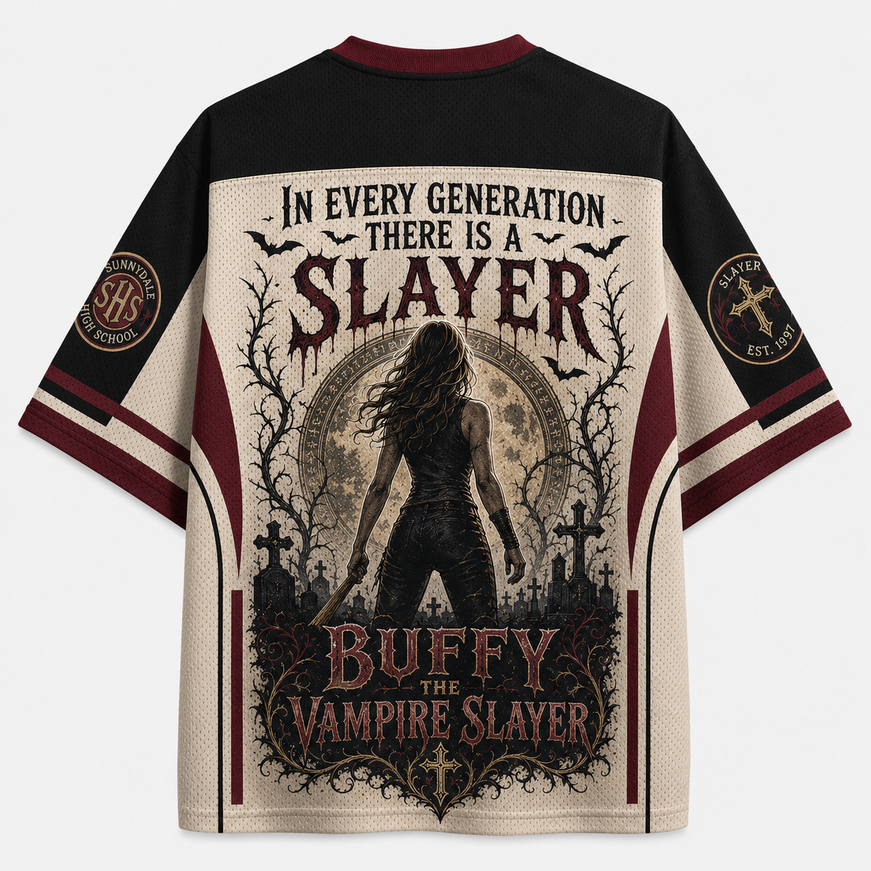 Buffy the Vampire Slayer Movie Jersey Shirts