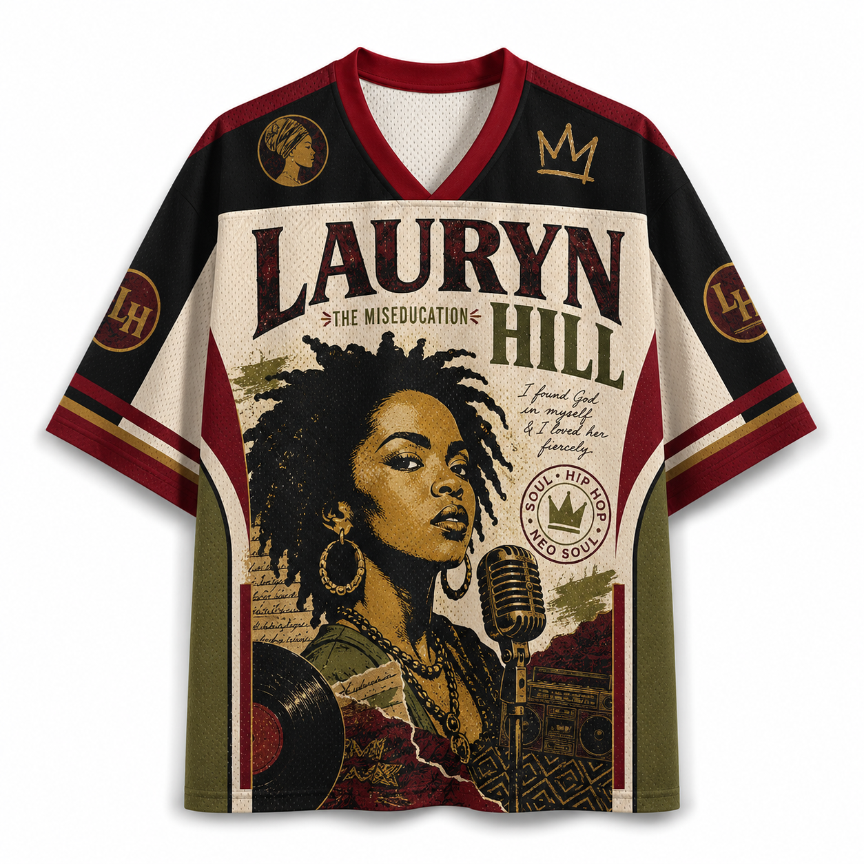 Lauryn Hill Jersey Shirts
