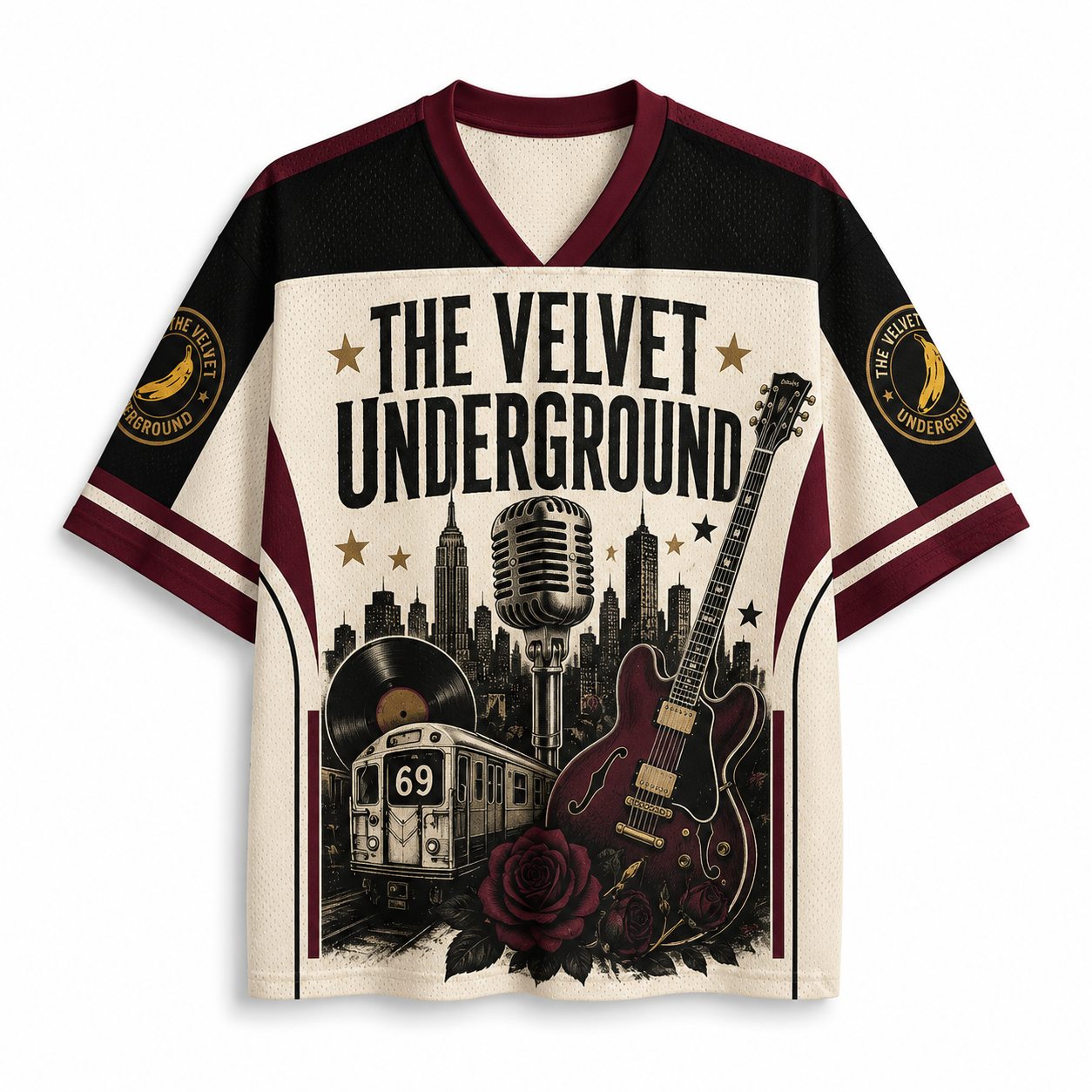 The Velvet Underground Band Jersey Shirts