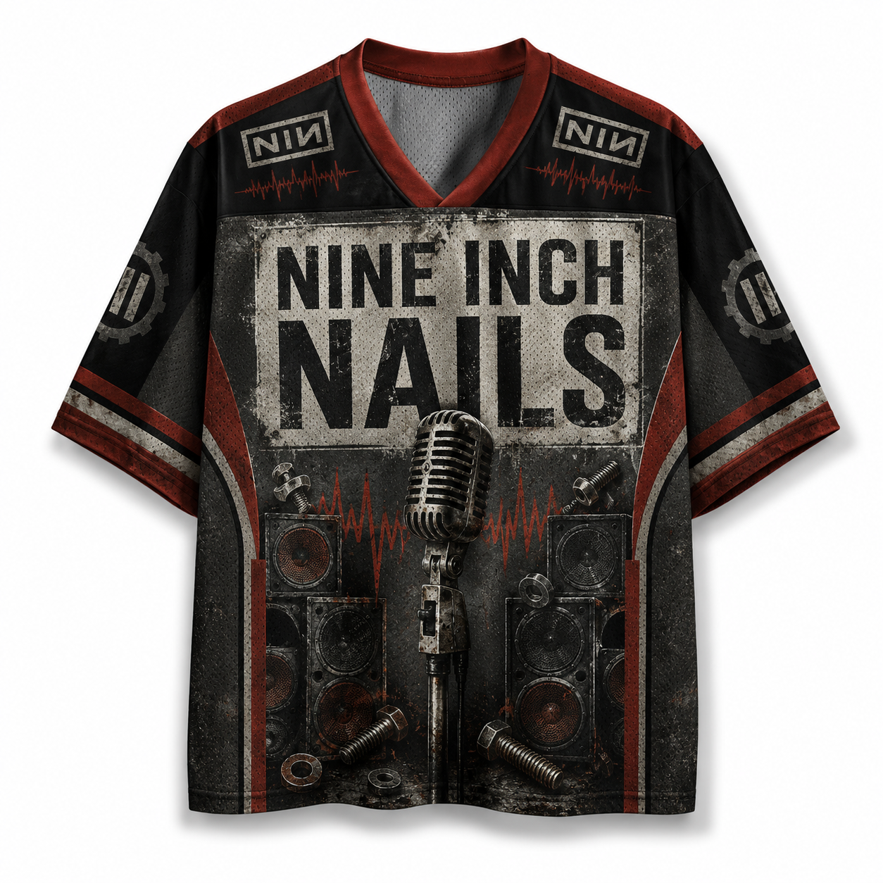 Nine Inch Nails Band Jersey Shirts