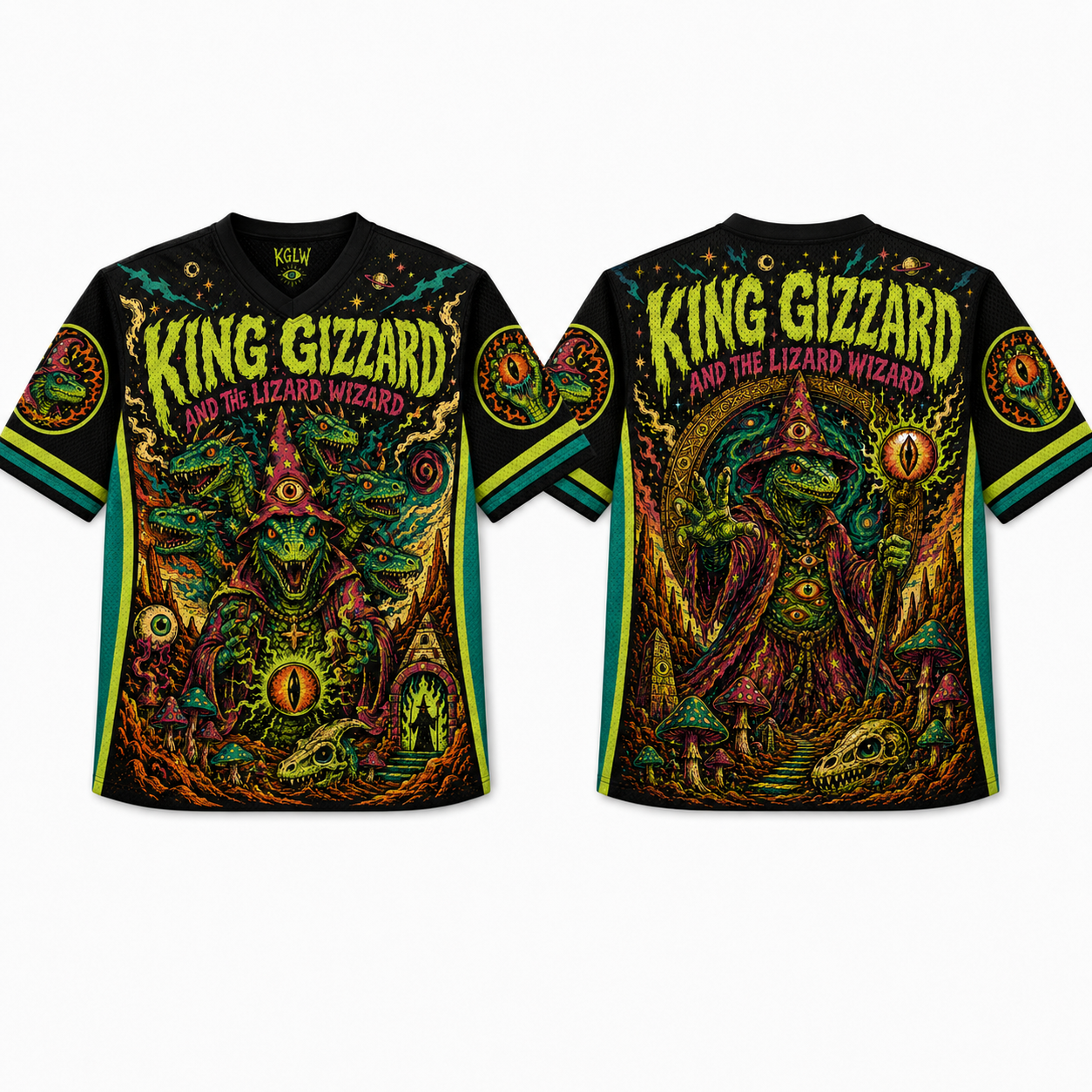  King Gizzard & the Lizard Wizard Jersey Shirts