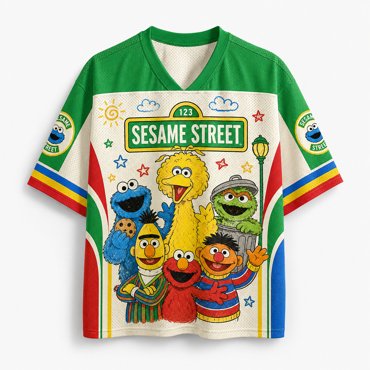 Sesame Street Jersey Shirts