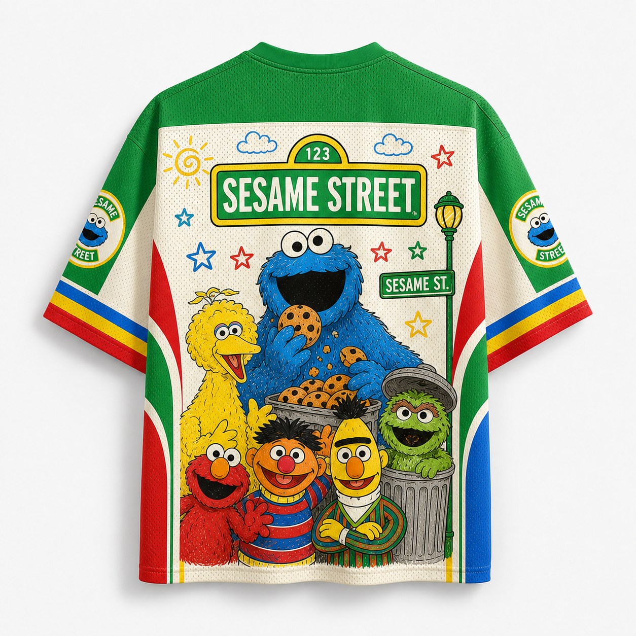 Sesame Street Jersey Shirts
