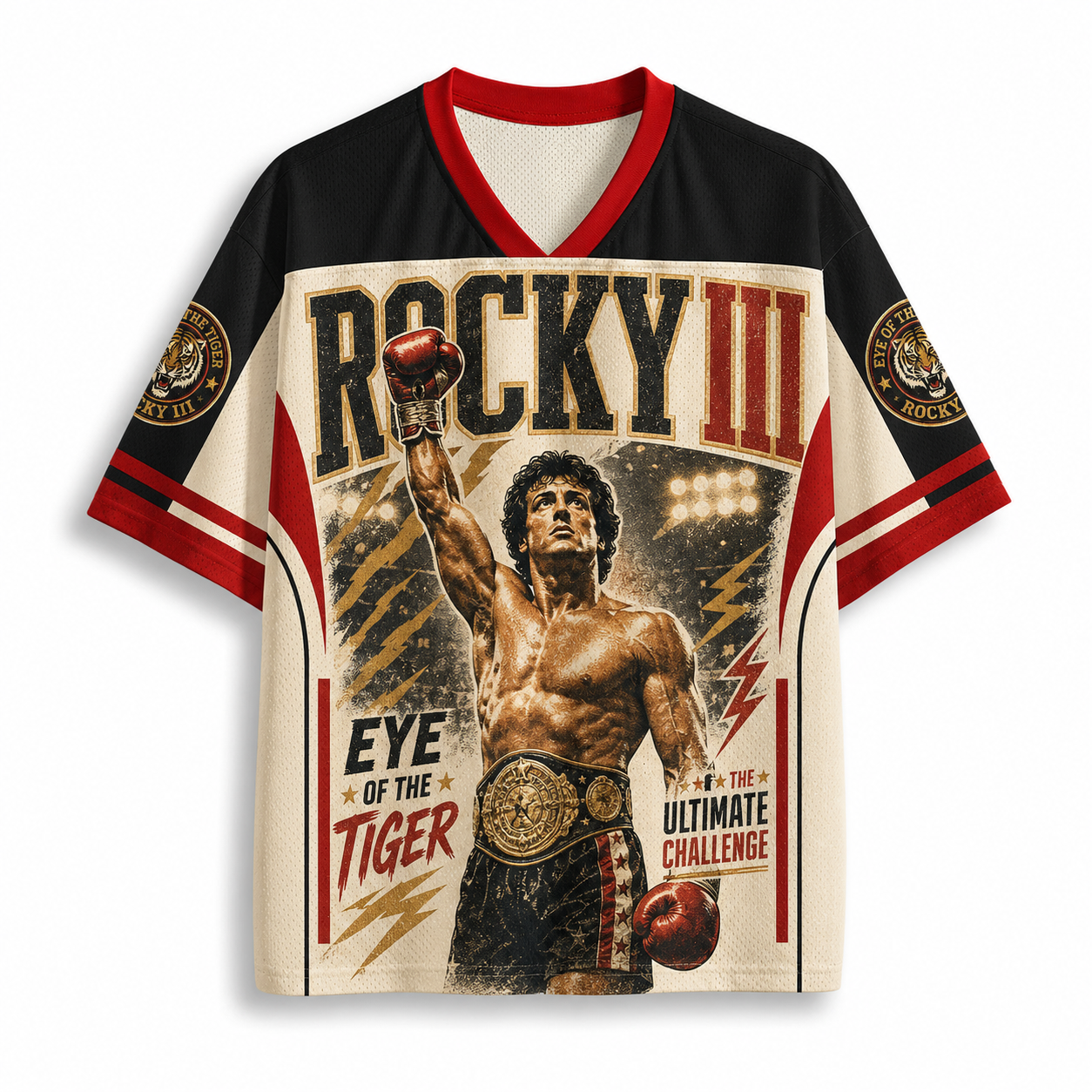Rocky III Movie Jersey Shirts