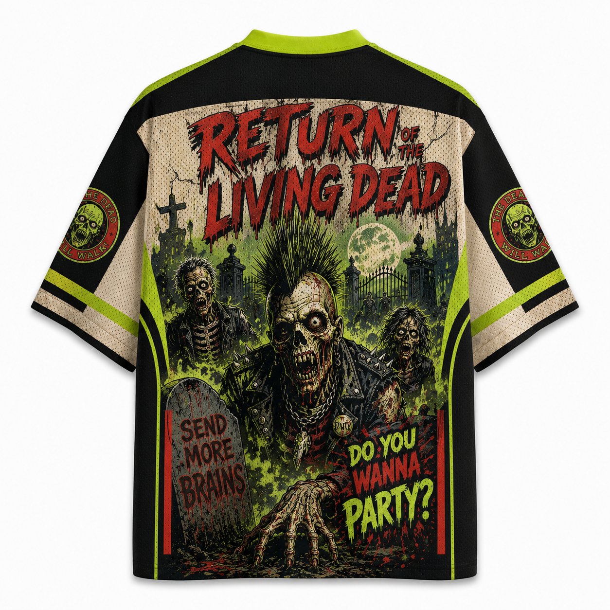 Return of the Living Dead Movie Jersey Shirts
