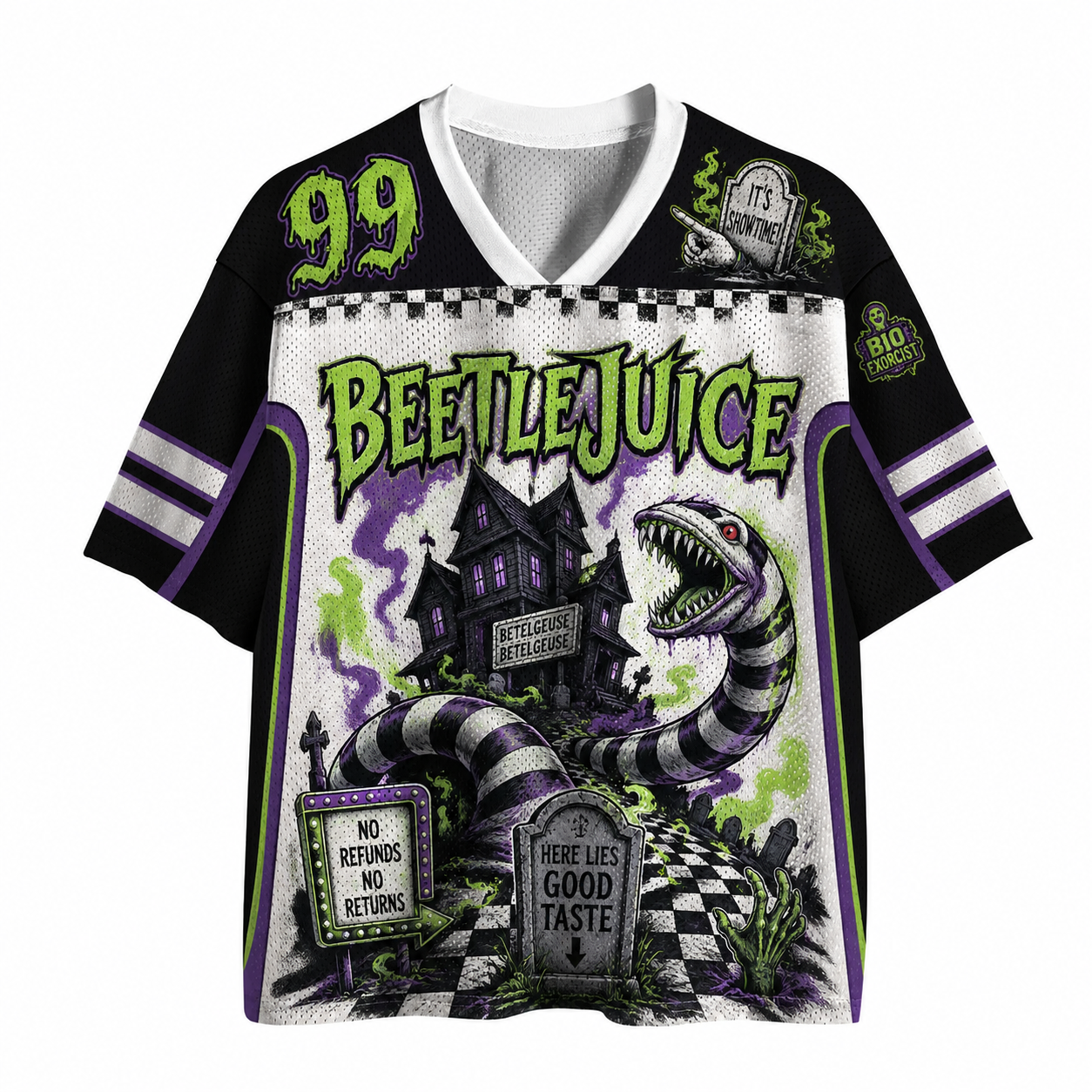 Beetlejuice Movie Jersey Shirts