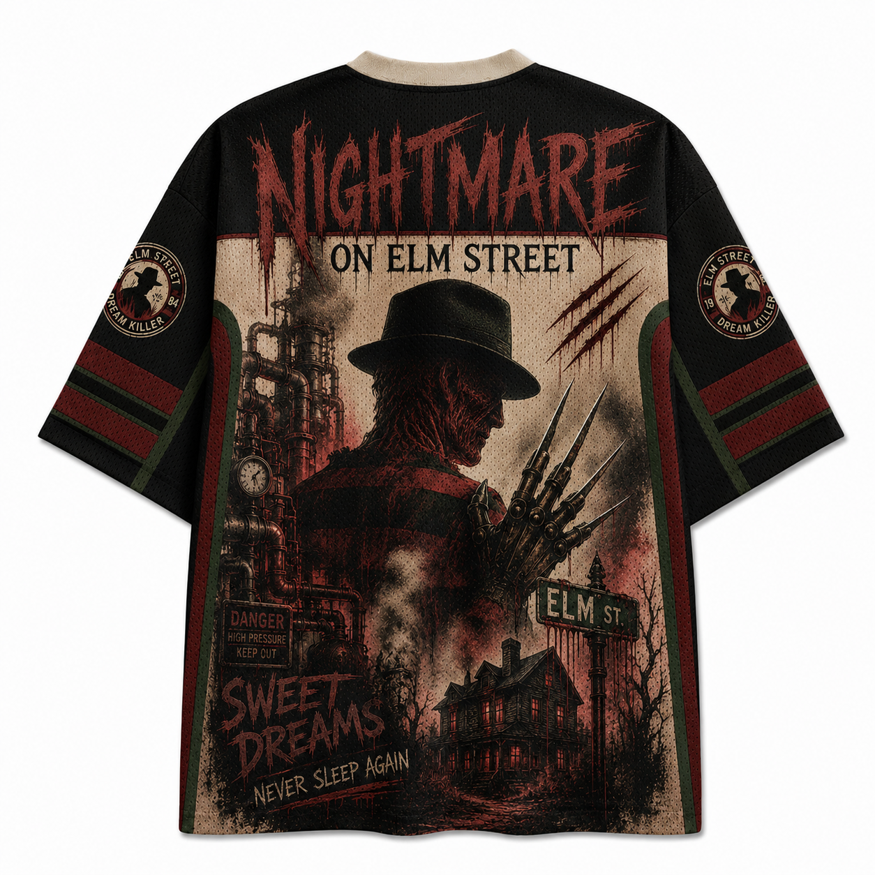 A Nightmare on Elm Street Movie Jersey Shirts