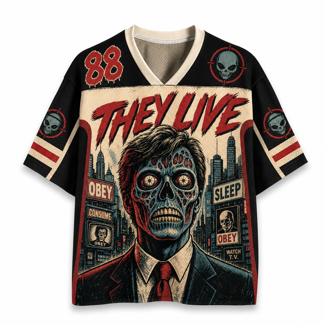 They Live movie Jersey Shirts