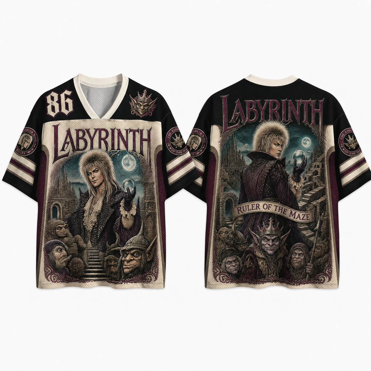 Labyrinth movie Jersey Shirts