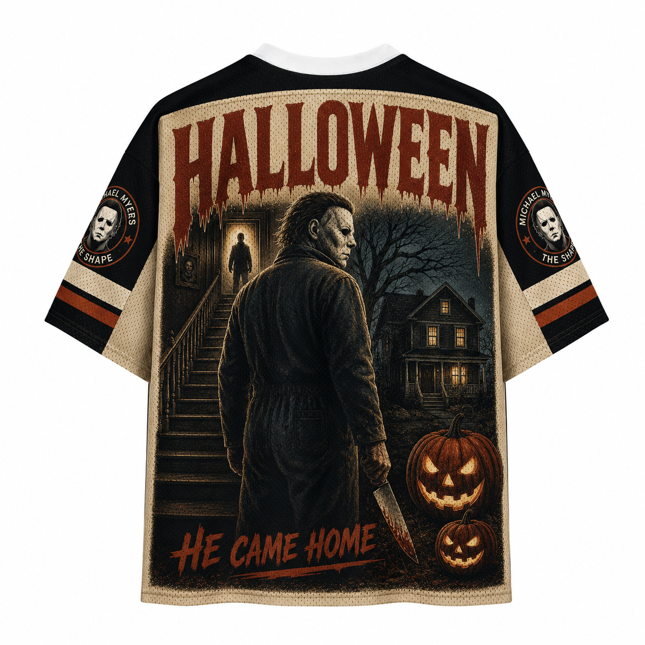 The Horrors of Halloween: HALLOWEEN (1978) Movie Jersey Shirts