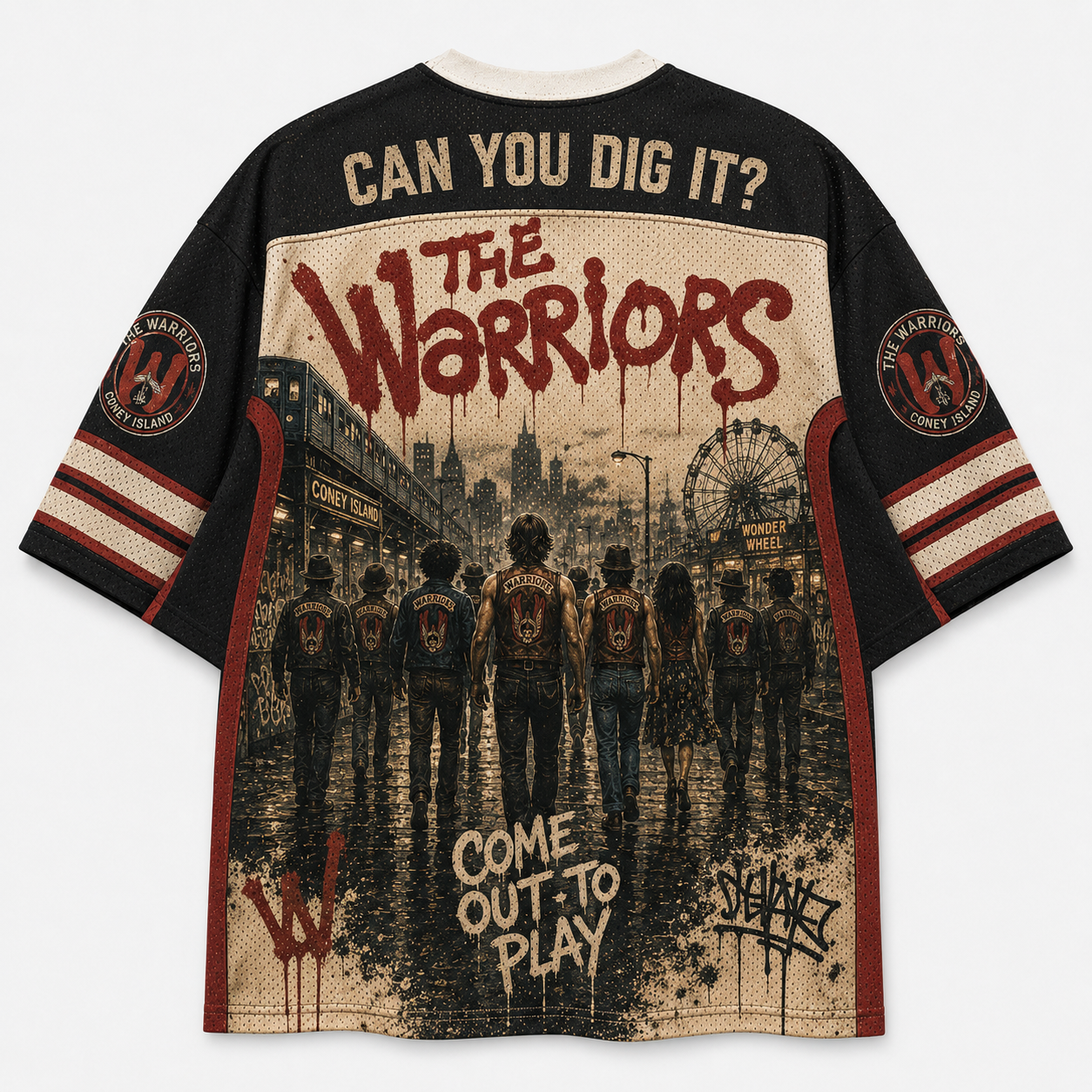 The Warriors movie Jersey Shirts