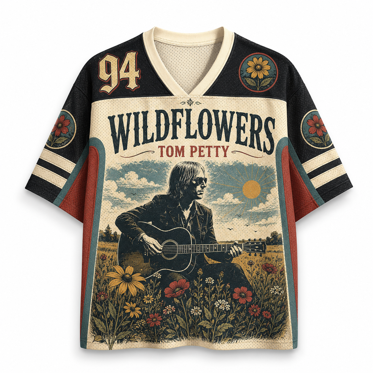 Tom Petty《Wildflowers Jersey Shirts