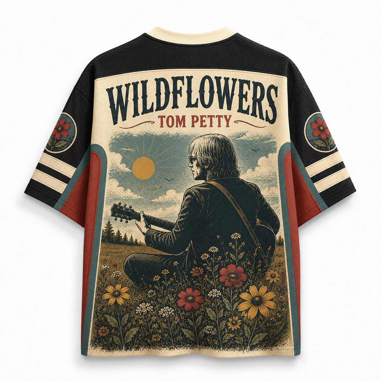 Tom Petty《Wildflowers Jersey Shirts