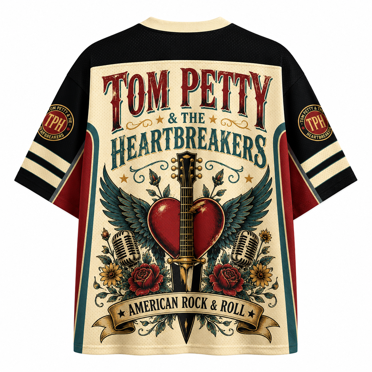 Tom Petty & The Heartbreakers Band Jersey Shirts