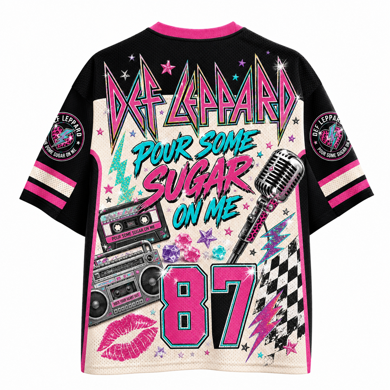 Def Leppard Jersey Shirts