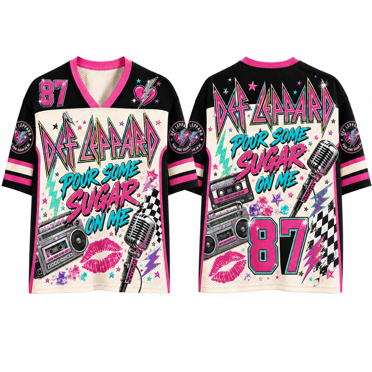 Def Leppard Jersey Shirts