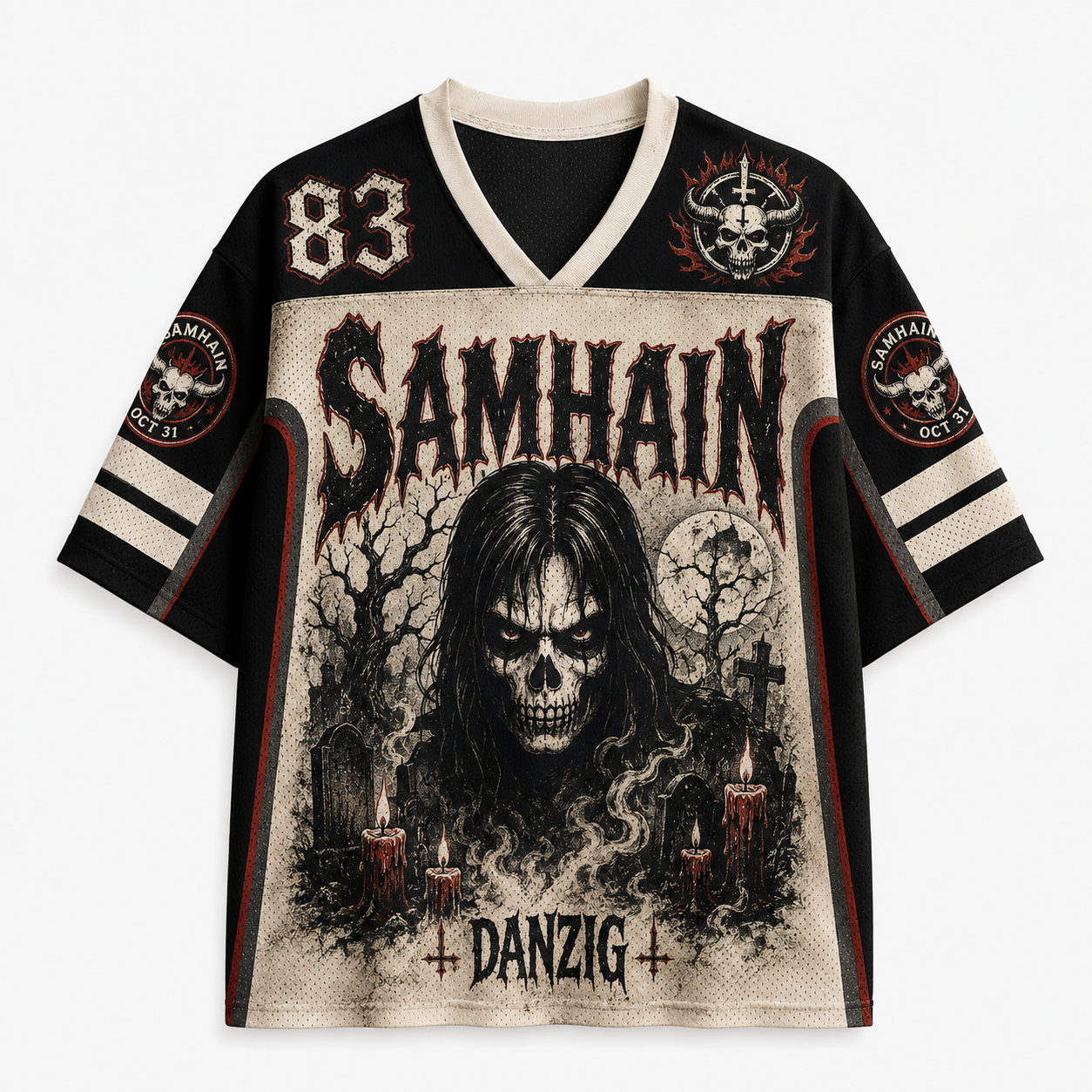 Samhein/Danzig band Jersey Shirts