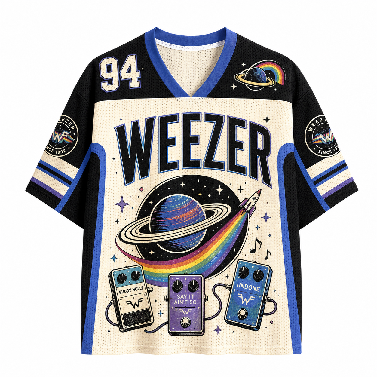 Weezer Band Jersey Shirts