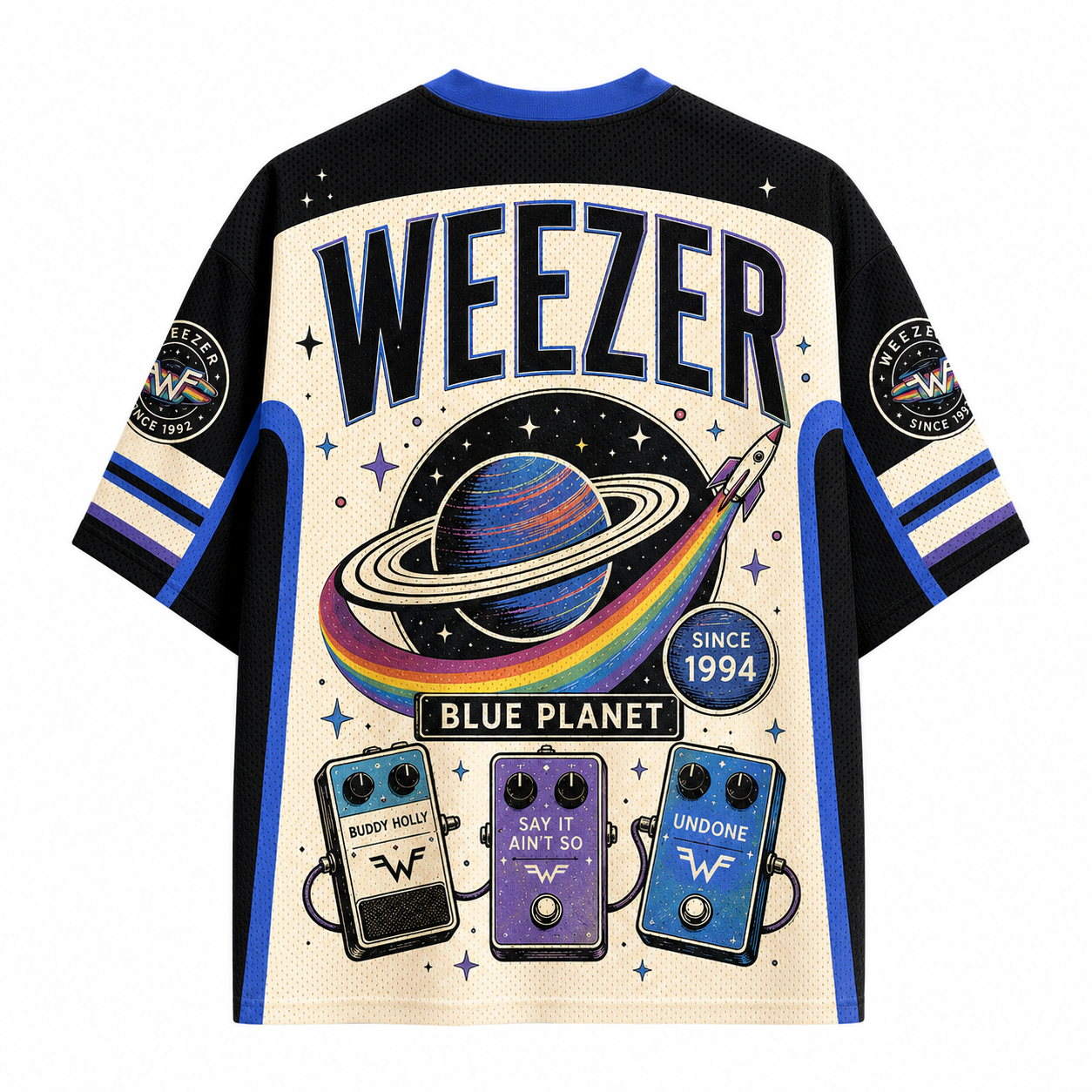 Weezer Band Jersey Shirts