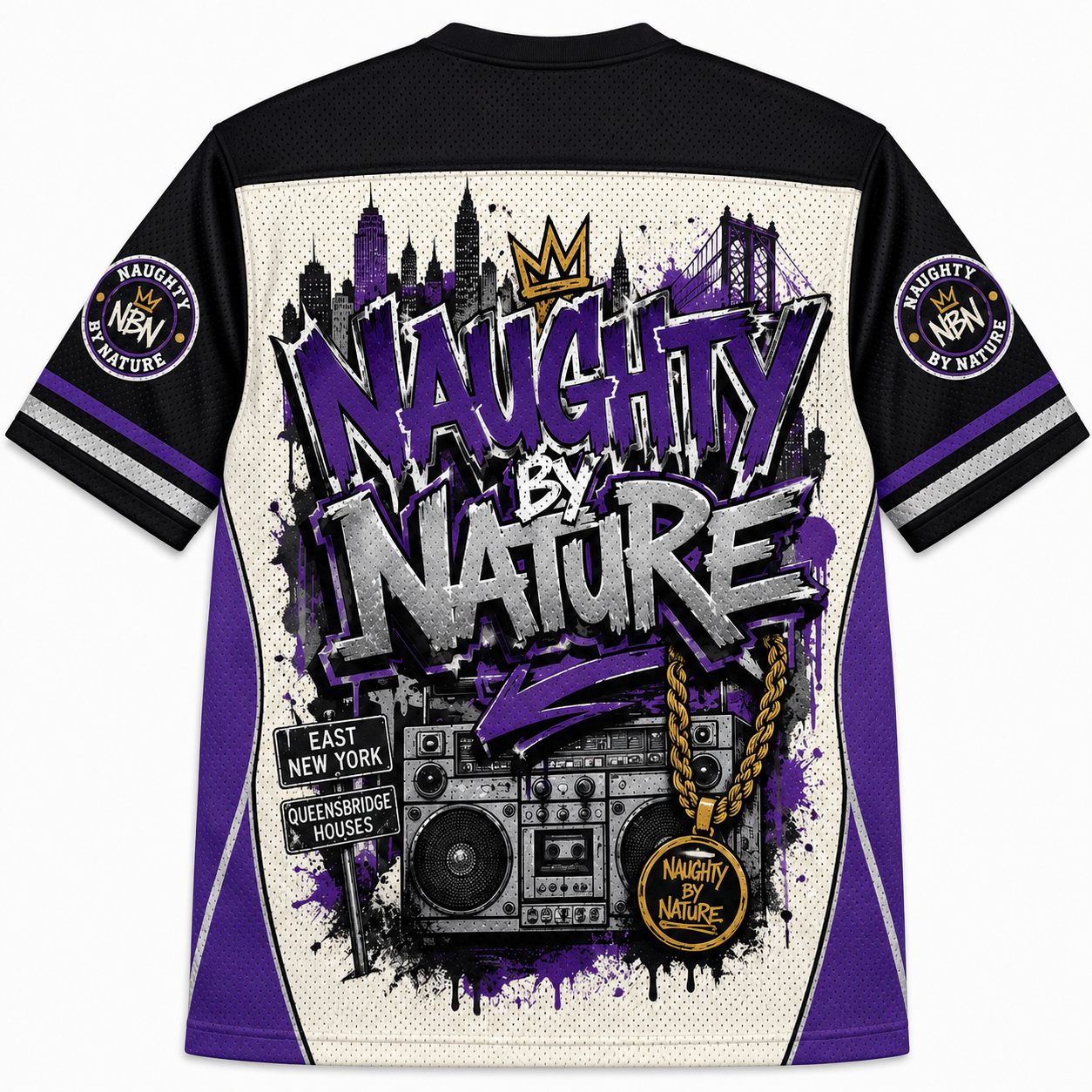 Naughty by Nature Band Jersey Shirts