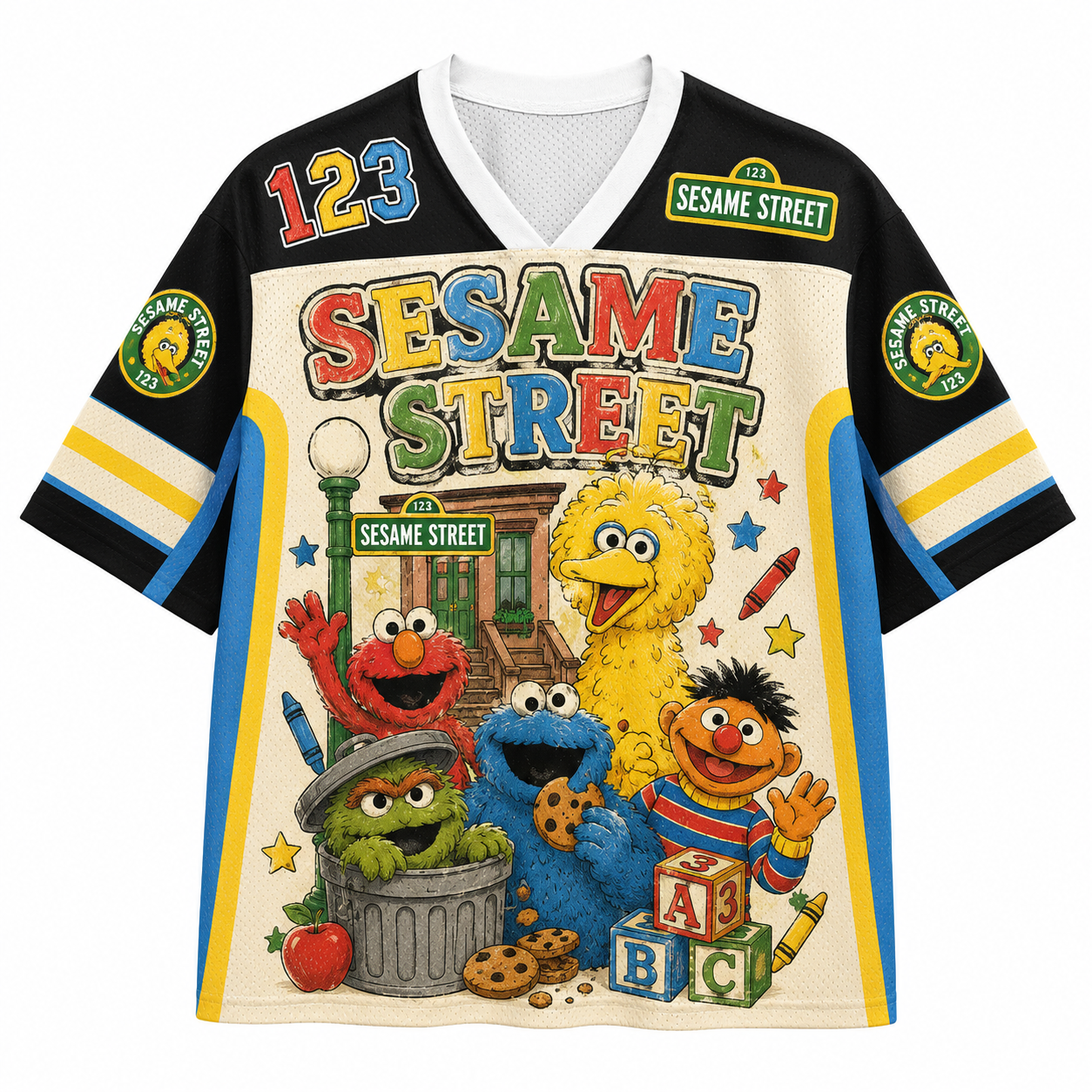 Sesame Street Jersey Shirts