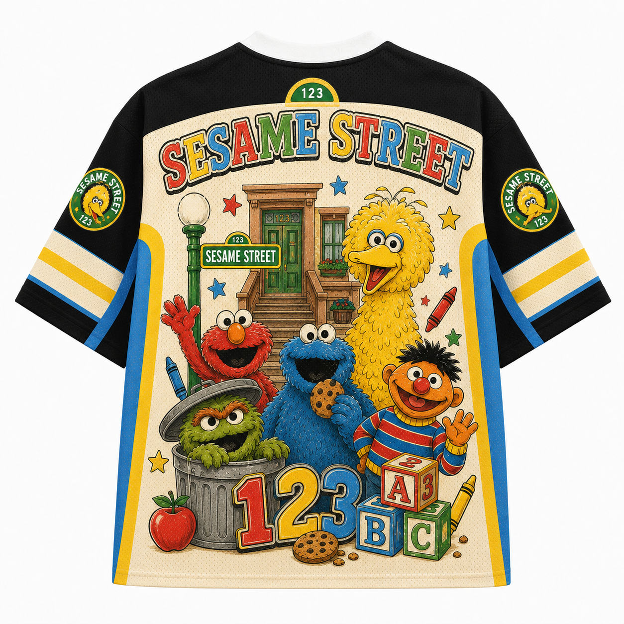 Sesame Street Jersey Shirts
