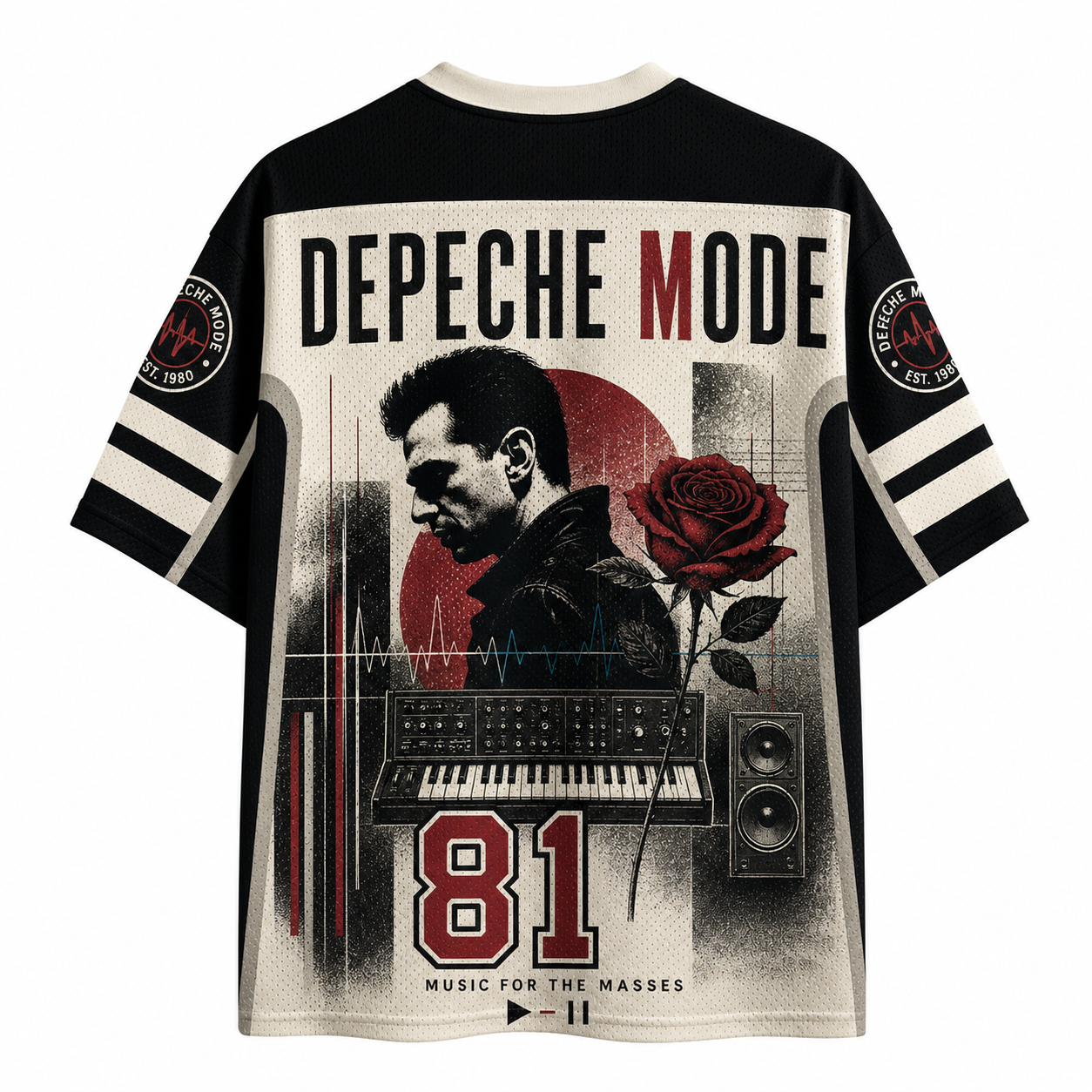 Depeche Mode Bnad Jersey Shirts