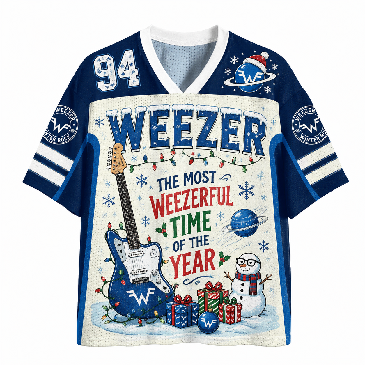  Weezer Band Jersey Shirts