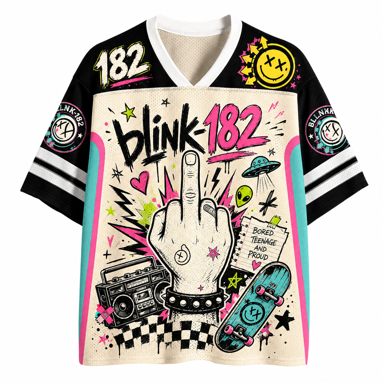  Blink-182 Band Jersey Shirts
