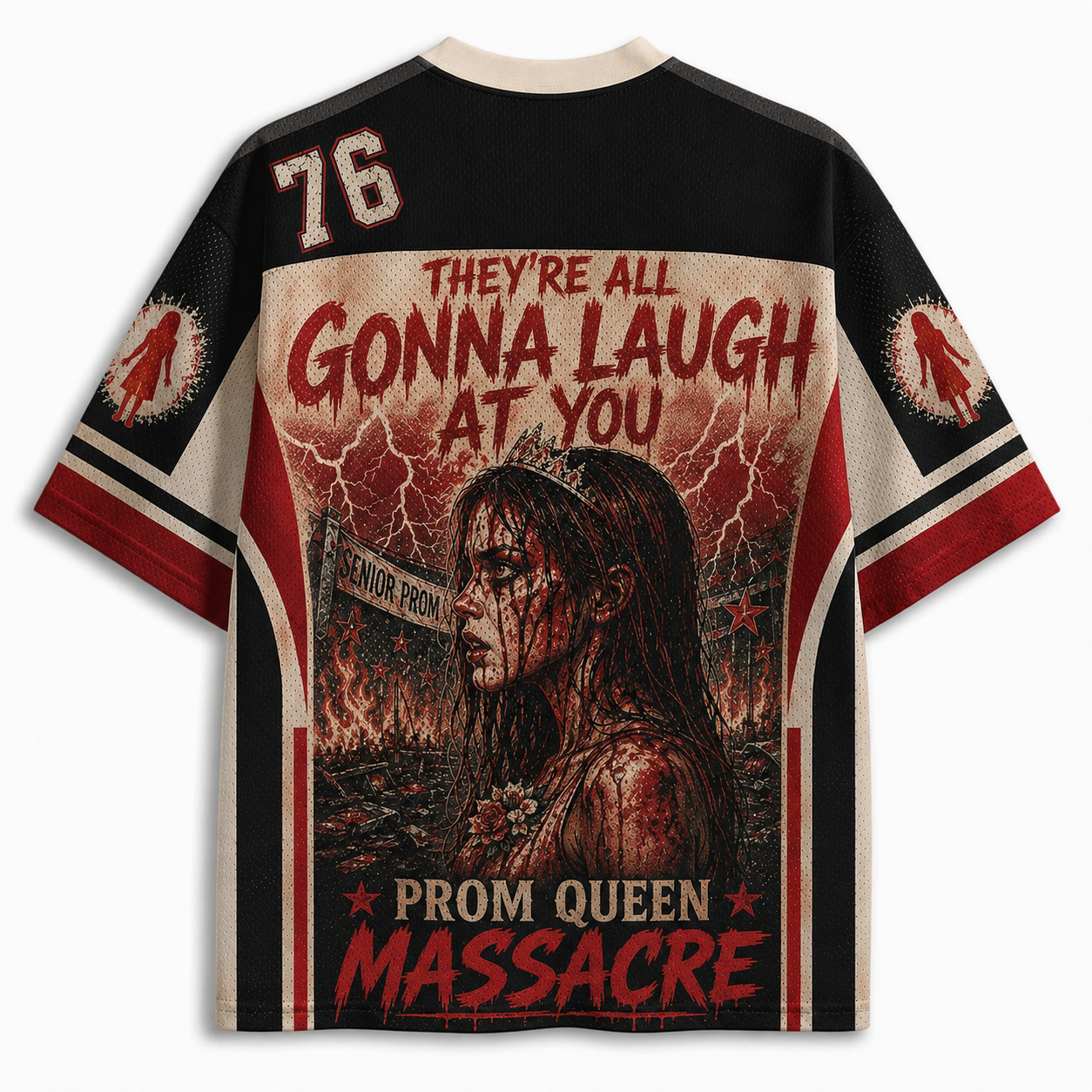 Carrie Movie Jersey Shirts