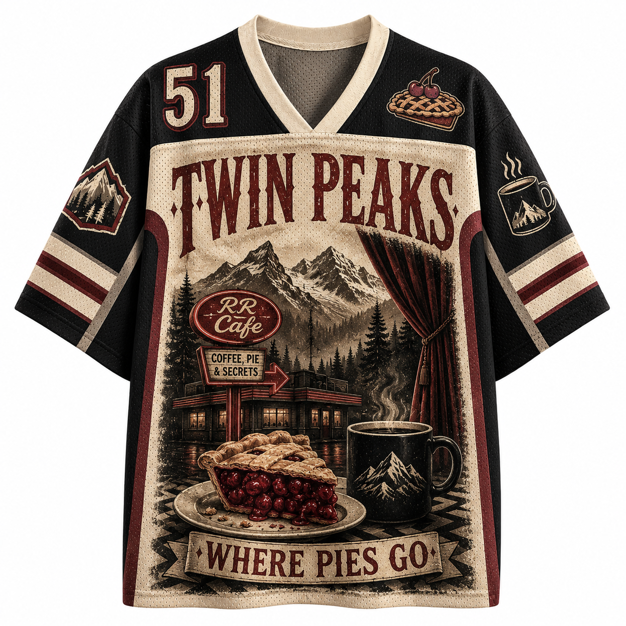 Twin Peaks Movie Jersey Shirts