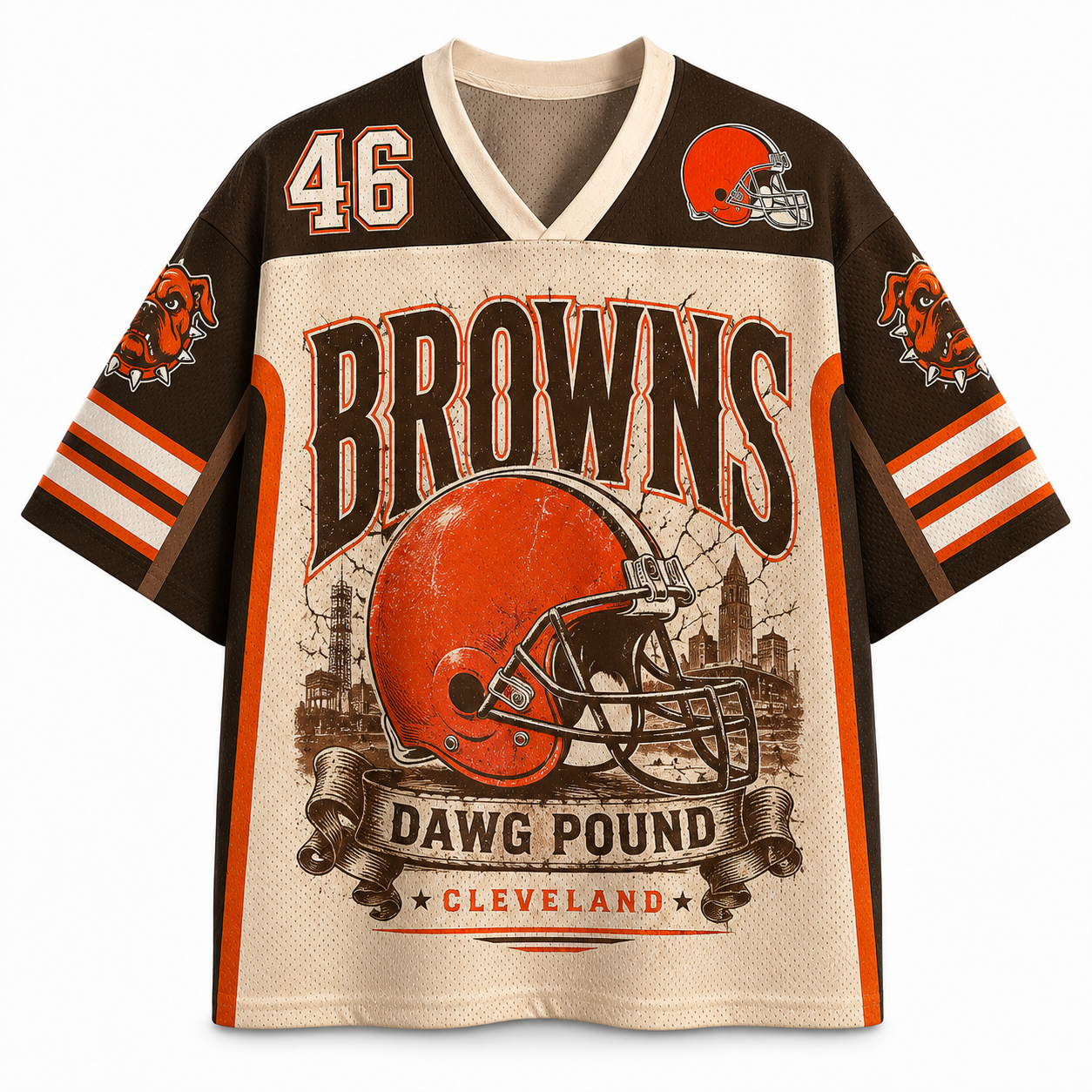 Cleveland Browns Dawg Pound NFL Jersey Shirts