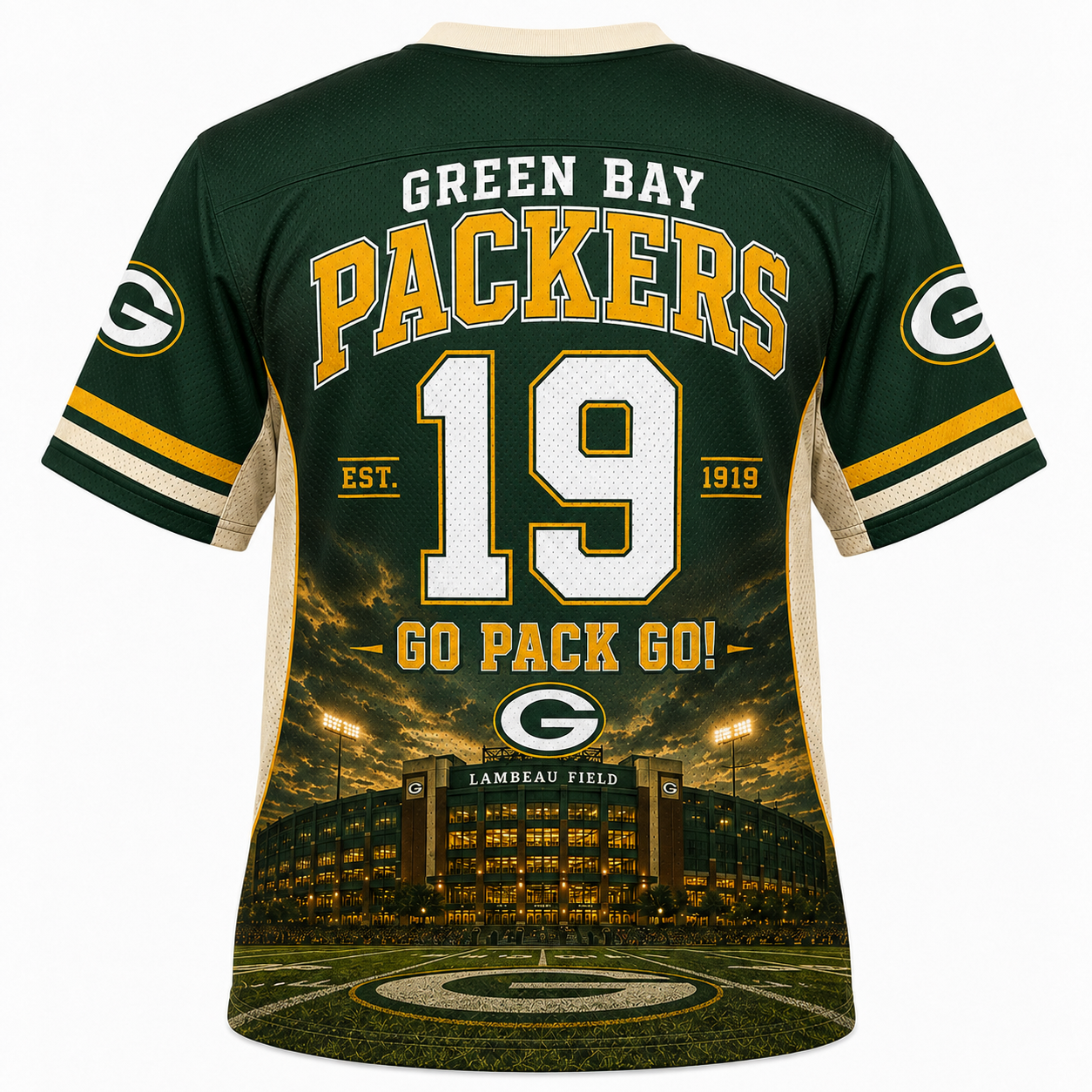 Green Bay Packers Jersey Shirts