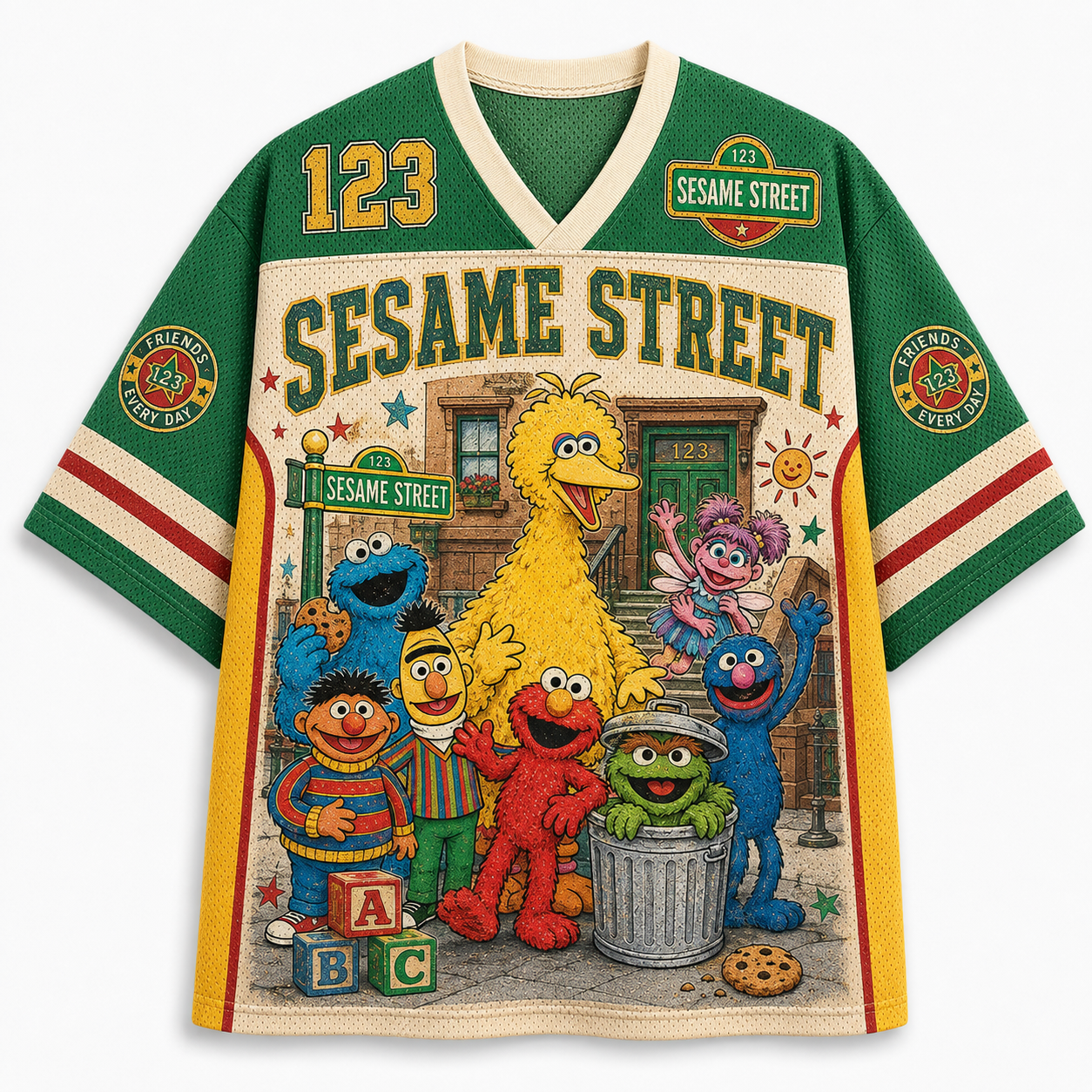 Sesame Street Mesh Jersey