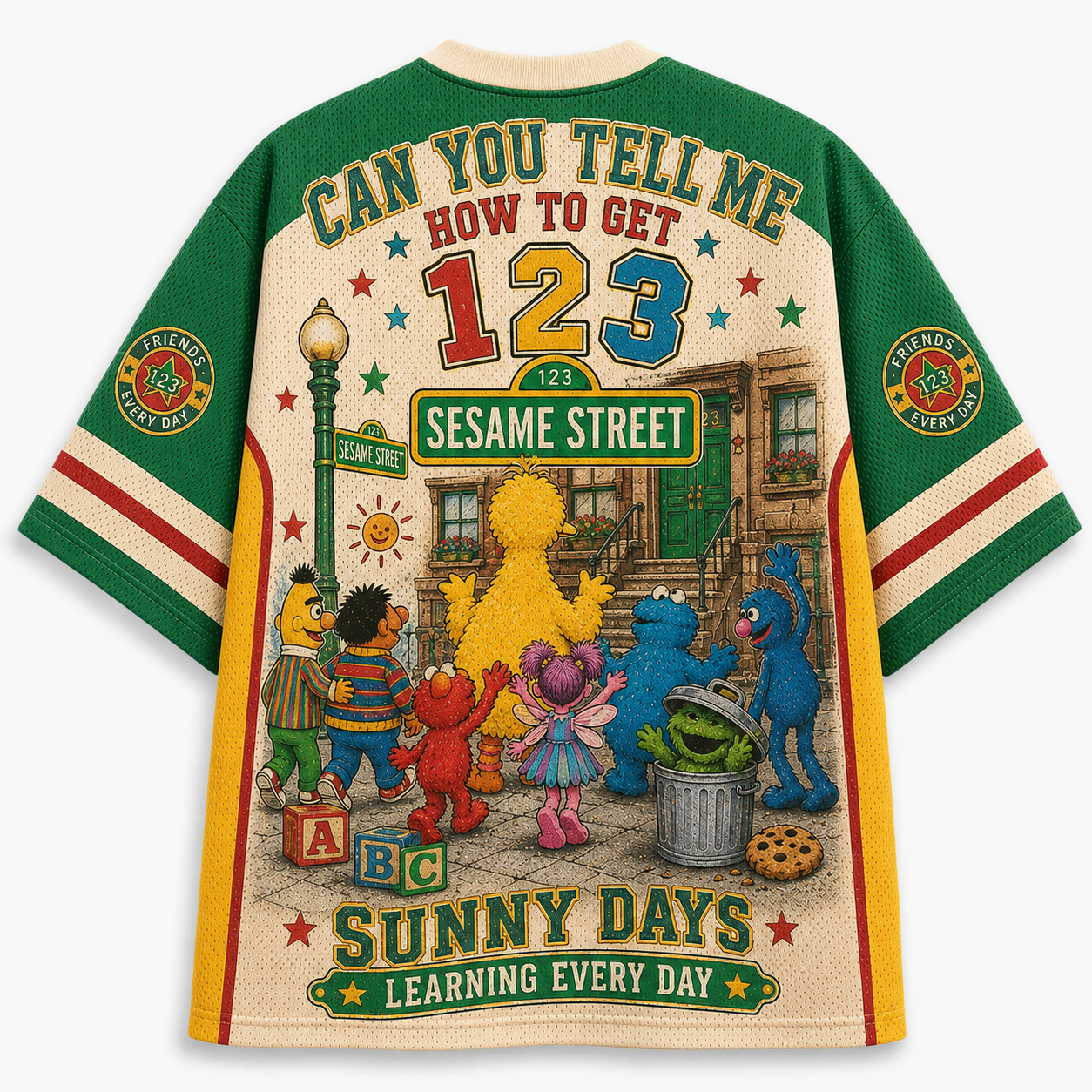 Sesame Street Mesh Jersey