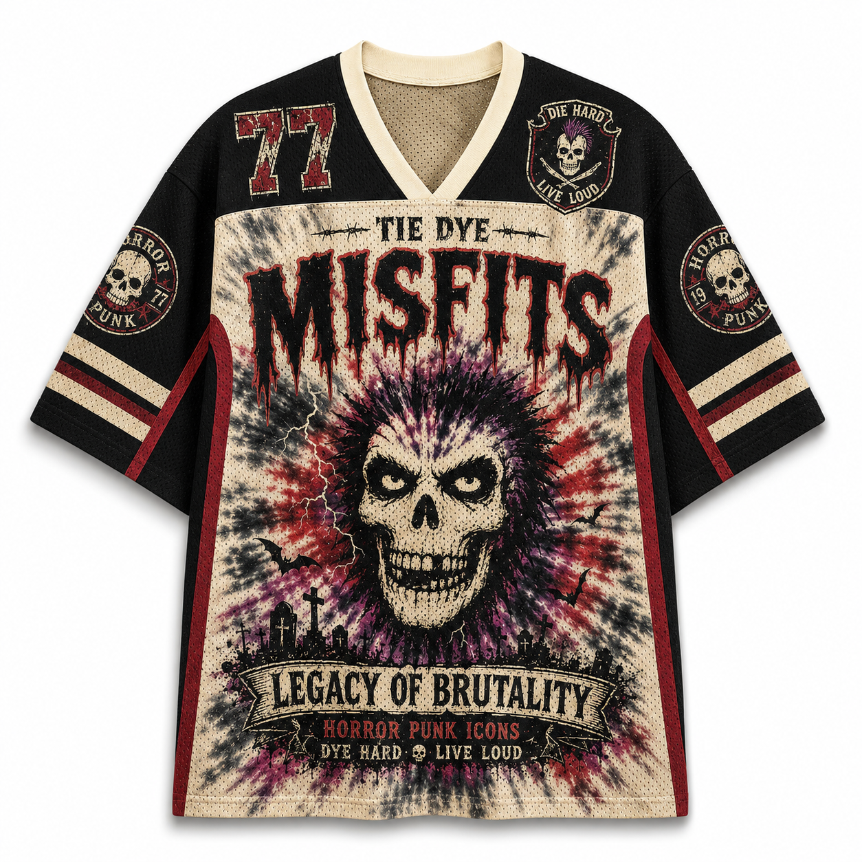 Misfits The Crimson Ghost Mesh Jersey