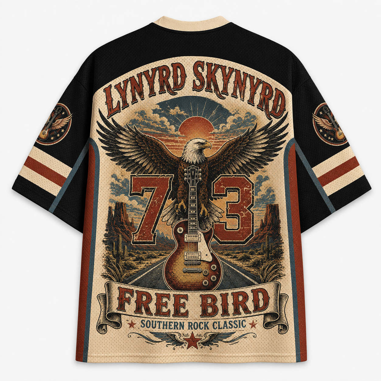 Lynyrd Skynyrd “Free Bird” Band Mesh Jersey