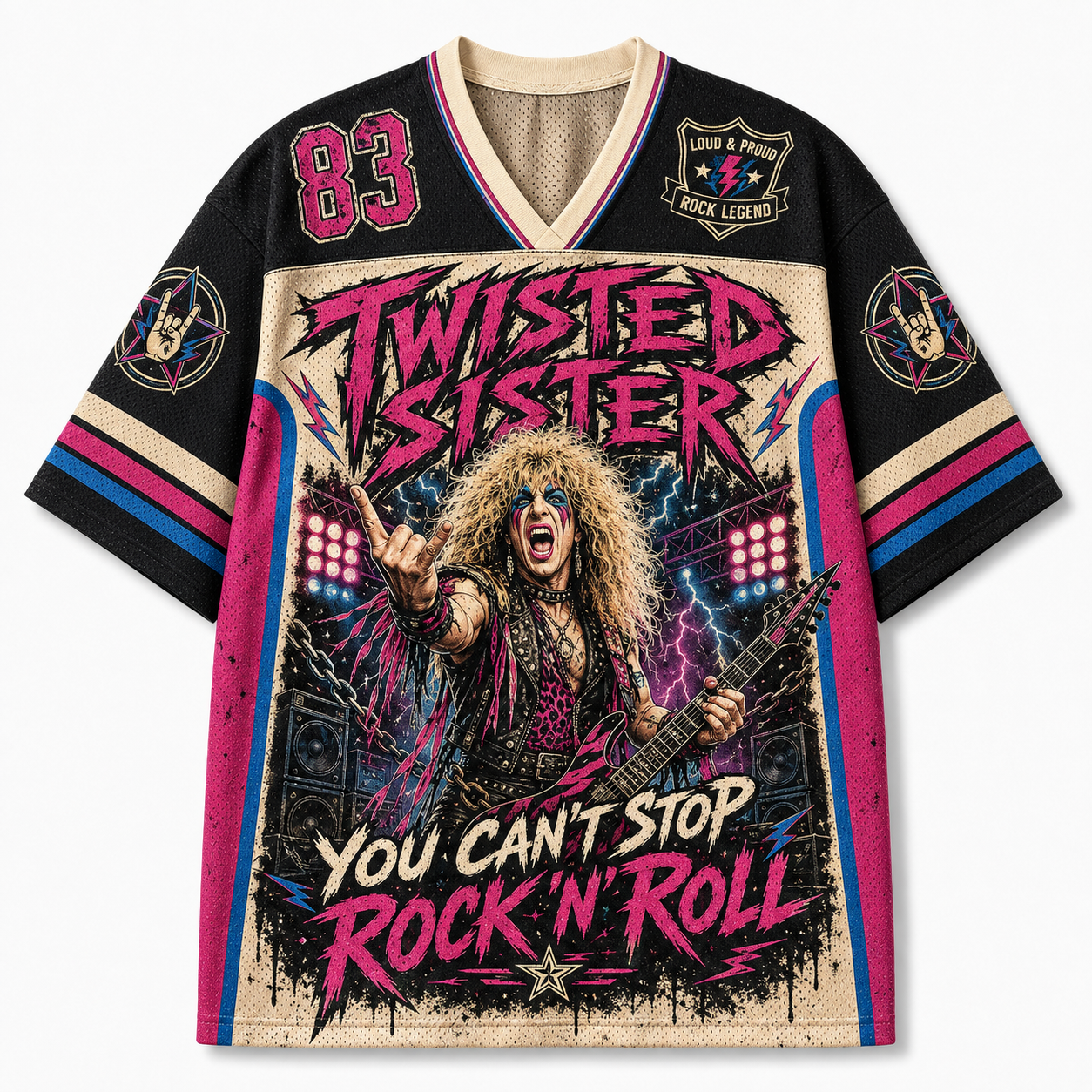 [Copy]Motörhead Band Mesh Jersey