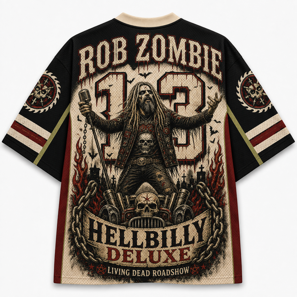 Rob Zombie "Hellbilly Deluxe" Mesh Jersey