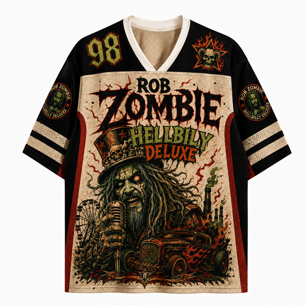 Rob Zombie "Hellbilly Deluxe" Jersey Shirts