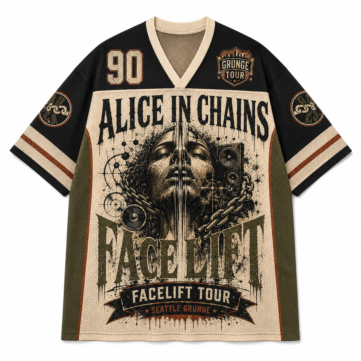 Alice in Chains “Facelift” Mesh Jersey