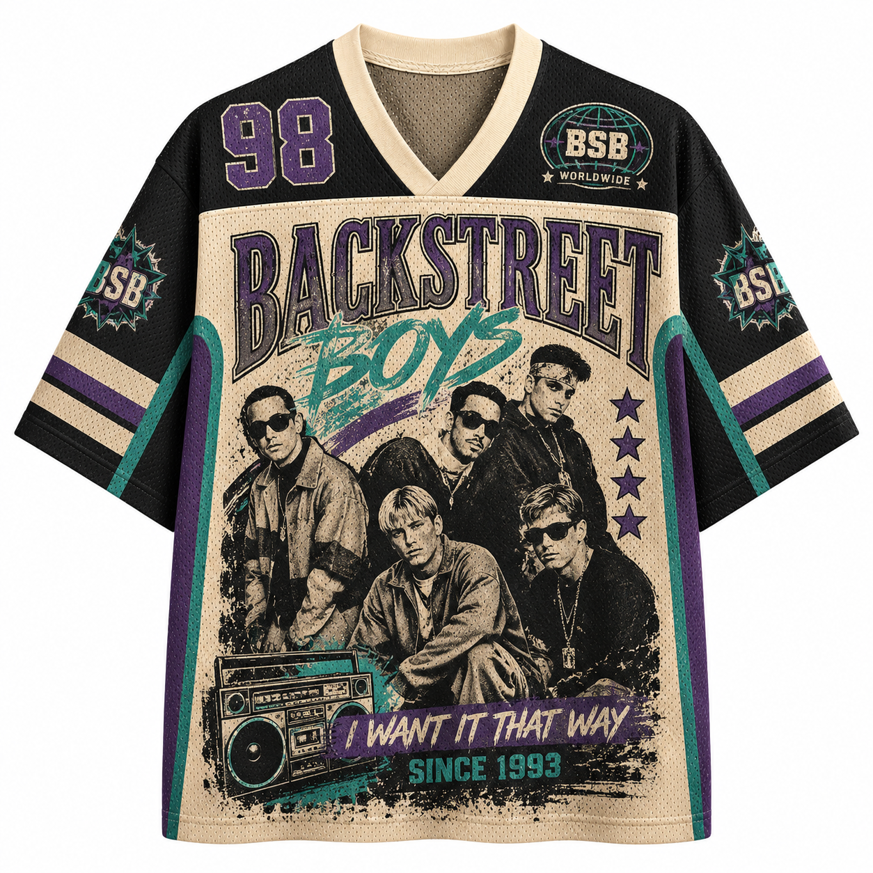 Backstreet Boys Mesh Jersey